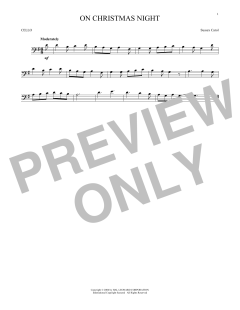 On Christmas Night von Sussex Carol (Download) 