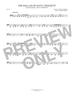 The Ballad Of Davy Crockett von Fess Parker (Download) 