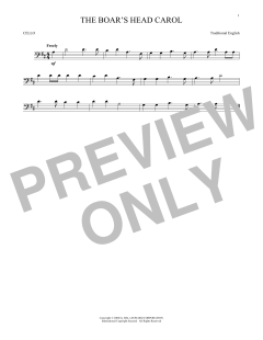 The Boar's Head Carol von 19th Century English Carol (Download) 