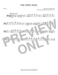 The First Noel von W. Sandys' Christmas Carols (Download) 