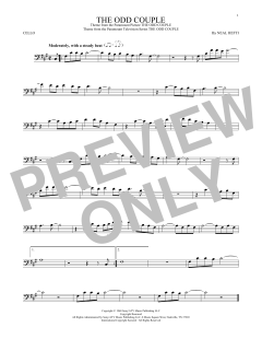 The Odd Couple von Sammy Cahn (Download) 