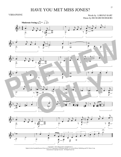 Have You Met Miss Jones? von Richard Rodgers (Download) 