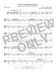Isn't It Romantic? von Richard Rodgers (Download) 