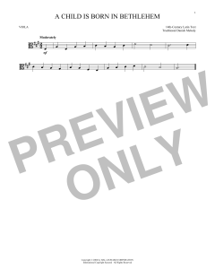 A Child Is Born In Bethlehem von Nicolai F.S. Grundtvig (Download) 