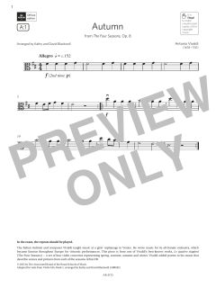 Autumn von Antonio Vivaldi (Download) 