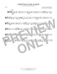 Christmas Time Is Here von Lee Mendelson (Download) 