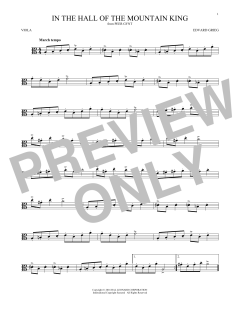 In The Hall Of The Mountain King von Edvard Grieg (Download) 