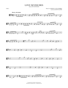 Love Never Dies von Glenn Slater (Download) 