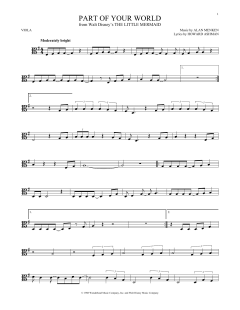 Part Of Your World von Alan Menken (Download) 