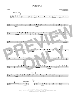 Perfect von Ed Sheeran (Download) 