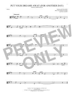 Put Your Dreams Away von Frank Sinatra (Download) 