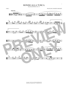 Rondo Alla Turca von Wolfgang Amadeus Mozart (Download) 