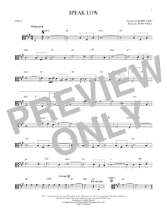 Speak Low von Ogden Nash (Download) 