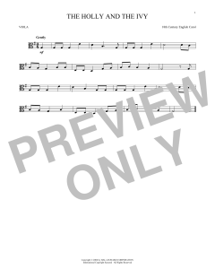The Holly And The Ivy von 18th Century English Carol (Download) 