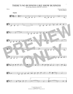 There's No Business Like Show Business von Irving Berlin (Download) 