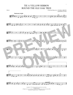 Tie A Yellow Ribbon Round The Ole Oak Tree von Irwin Levine (Download) 
