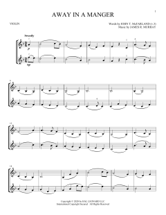 Away In A Manger von James R. Murray (Download) 
