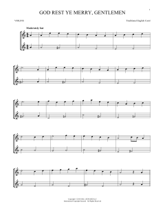 God Rest Ye Merry, Gentlemen von Traditional English Carol (Download) 