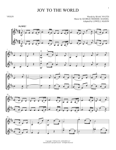 Joy To The World von Isaac Watts (Download) 