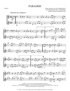 Paradise von Coldplay (Download) 