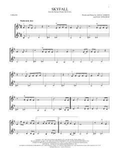 Skyfall von Adele (Download) 
