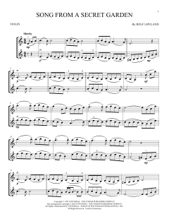 Song From A Secret Garden (Download) 