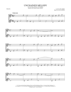 Unchained Melody von Hy Zaret (Download) 