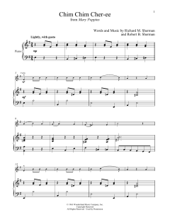 Chim Chim Cher-ee von Robert Bernard Sherman (Download) 