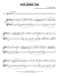Holding On von The Piano Guys (Download) 