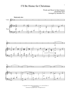 I'll Be Home For Christmas von Kim Gannon (Download) 