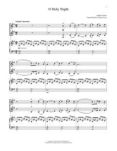 O Holy Night von Adolphe Charles Adam (Download) 
