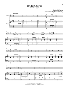 Wedding March von Richard Wagner (Download) 
