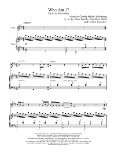 Who Am I? von Alain Boublil (Download) 