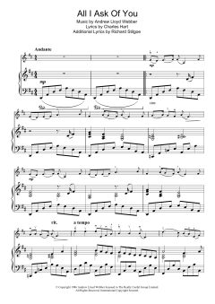 All I Ask Of You von Andrew Lloyd Webber (Download) 