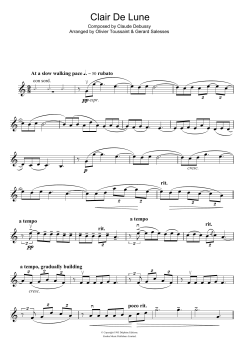 Clair De Lune von Claude Debussy (Download) 