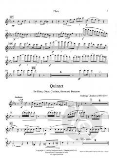 22 Woodwind Quintets für Holzbläser Quintett (Einzelstimme) im Alle Noten Shop kaufen - SMC-B208FL