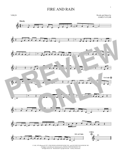 Fire And Rain von James Taylor (Download) 