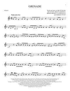 Grenade von Bruno Mars (Download) 