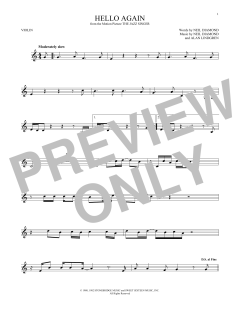 Hello Again von Neil Diamond (Download) 