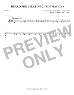 I Heard The Bells On Christmas Day von John Baptiste Calkin (Download) 