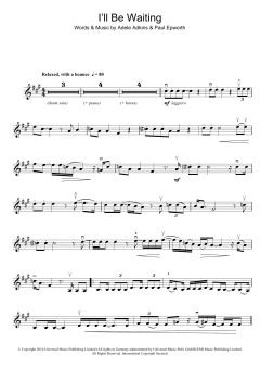 I'll Be Waiting von Adele (Download) 