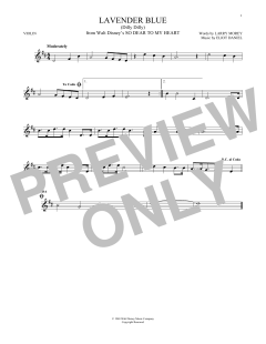 Lavender Blue von Burl Ives (Download) 