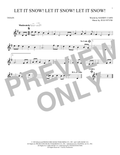 Let It Snow! Let It Snow! Let It Snow! von Jule Styne (Download) 