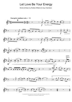 Let Love Be Your Energy von Robbie Williams (Download) 
