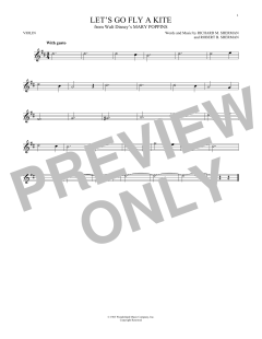 Let's Go Fly A Kite von Robert Bernard Sherman (Download) 