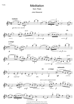 Meditation von Jules Massenet (Download) 