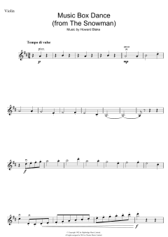 Music Box Dance von Howard Blake (Download) 