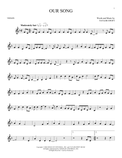 Our Song von Taylor Swift (Download) 