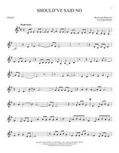 Should've Said No von Taylor Swift (Download) 