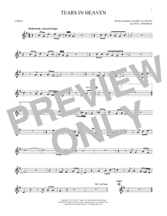 Tears In Heaven von Eric Clapton (Download) 